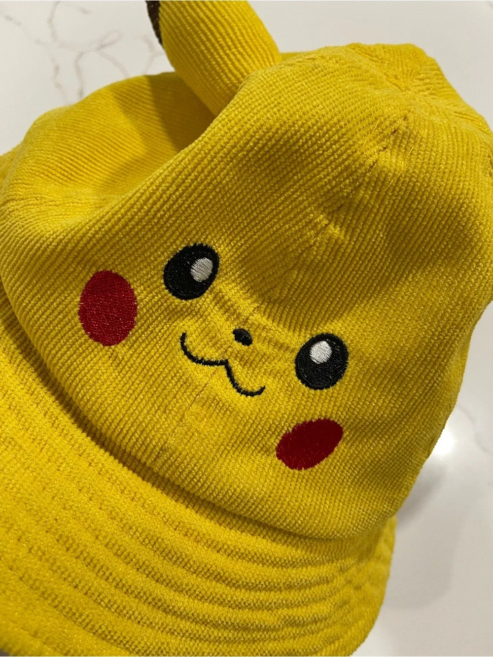 Yellow Pikachu Bucket Hat